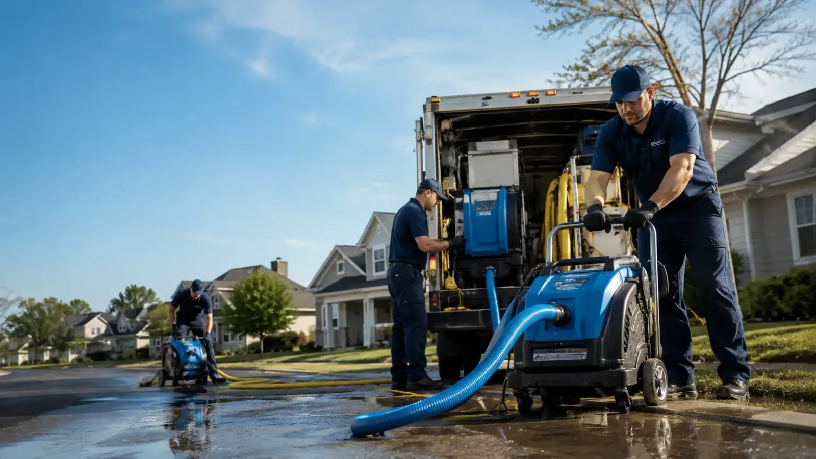 Flood Damage Cleanup in Pelsor, AR
